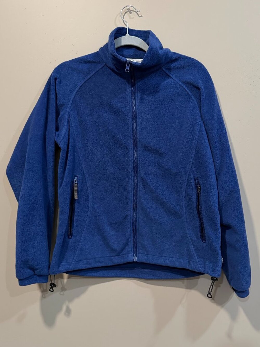 Columbia Blue Zip Up Interchange Jacket Womens Medium